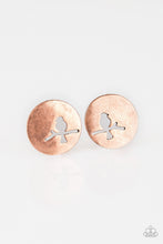Load image into Gallery viewer, The Bird Has Flown - Copper Post Earrings