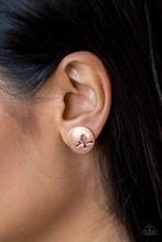 Load image into Gallery viewer, The Bird Has Flown - Copper Post Earrings
