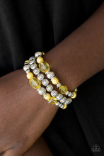 Load image into Gallery viewer, Malibu Marina - Yellow Set of Bracelets