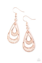Load image into Gallery viewer, REIGNed Out - Rose Gold Earrings