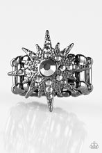 Load image into Gallery viewer, Super Stellar - Black Gunmetal Ring