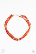 Load image into Gallery viewer, Put On Your Party Dress - Orange Choker Necklace