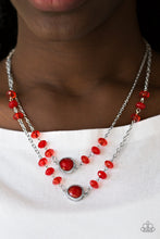 Load image into Gallery viewer, Gala Glow - Red Necklace