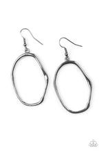 Load image into Gallery viewer, Eco Chic - Black Gunmetal Earrings