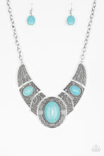 Load image into Gallery viewer, Leave Your LANDMARK - Blue Necklace