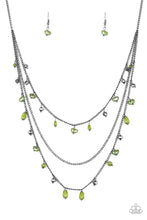 Load image into Gallery viewer, Pebble Beach Beauty - Green Necklace