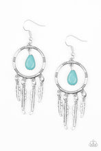 Load image into Gallery viewer, Southern Plains - Blue Earrings