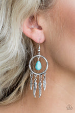 Load image into Gallery viewer, Southern Plains - Blue Earrings