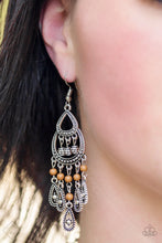 Load image into Gallery viewer, Eastern Excursion - Brown Earrings