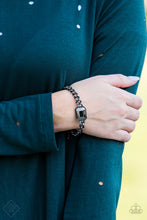Load image into Gallery viewer, Command and CONQUEROR - Black Gunmetal Bracelet