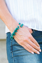 Load image into Gallery viewer, Malibu Masquerade - Green Bracelet