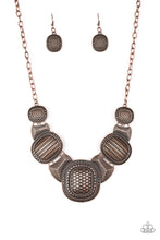 Load image into Gallery viewer, Prehistoric Powerhouse - Copper Necklace