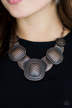 Load image into Gallery viewer, Prehistoric Powerhouse - Copper Necklace