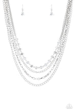 Load image into Gallery viewer, Extravagant Elegance - Silver Necklace