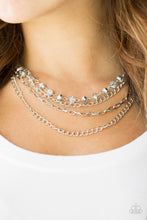 Load image into Gallery viewer, Extravagant Elegance - Silver Necklace