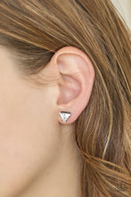 Load image into Gallery viewer, Prismatic Shine - Black Post Earrings