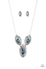 Load image into Gallery viewer, Metro Mystique - Blue Necklace