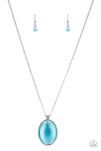 Load image into Gallery viewer, Pretty Poppin - Blue Necklace