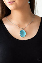 Load image into Gallery viewer, Pretty Poppin - Blue Necklace