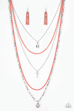 Load image into Gallery viewer, Right On Key - Orange Necklace
