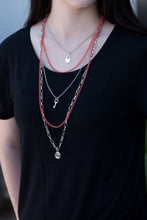 Load image into Gallery viewer, Right On Key - Orange Necklace