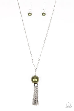 Belle Of The BALLROOM - Green Necklace
