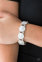 Load image into Gallery viewer, Dancing Dahlias - Silver Bracelet