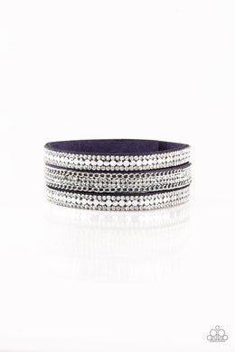 Fashion Fanatic - Blue Snap Bracelet