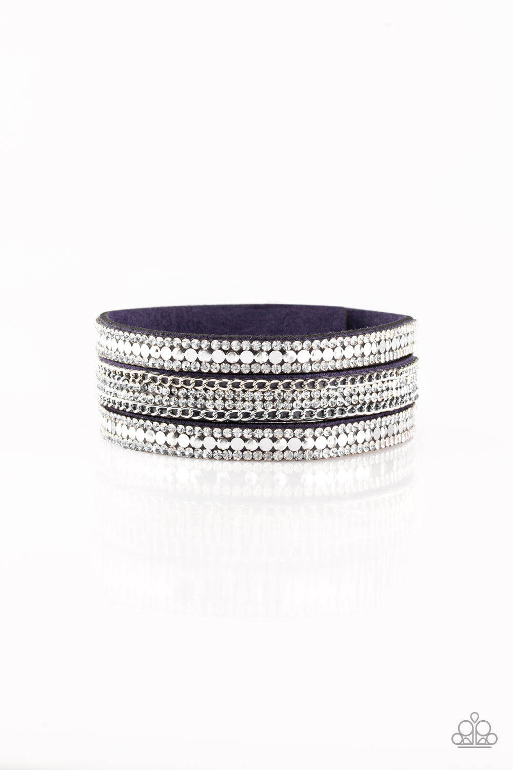 Fashion Fanatic - Blue Snap Bracelet