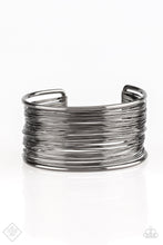 Load image into Gallery viewer, Wire Warrior - Black Gunmetal Bracelet