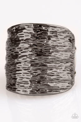 Paleo Patterns - Black Gunmetal Ring