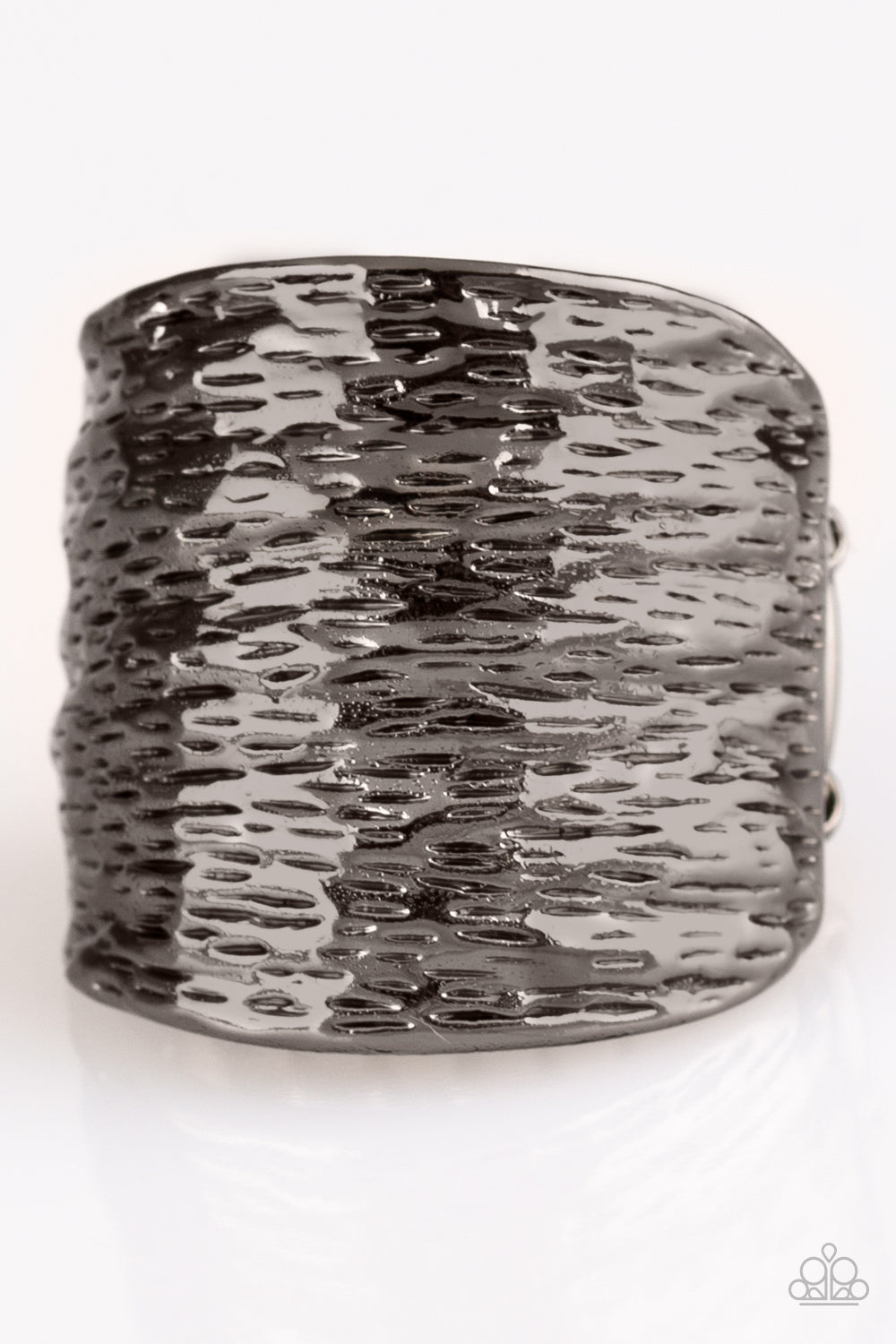 Paleo Patterns - Black Gunmetal Ring