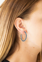 Load image into Gallery viewer, Bohemian Bliss - Silver Hoop Earrings