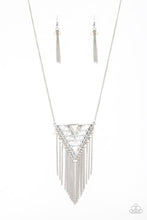 Load image into Gallery viewer, Colorfully Colossal - White Necklace