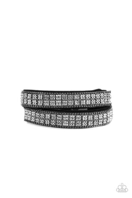 Rock Band Refinement - Black Bracelet