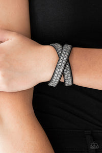 Rock Band Refinement - Black Bracelet