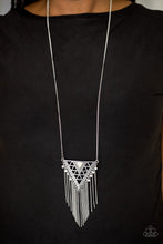 Load image into Gallery viewer, Colorfully Colossal - White Necklace