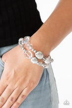 Load image into Gallery viewer, Downtown Dazzle - Silver Set of Bracelets