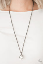 Load image into Gallery viewer, Million Dollar Drop - Black Necklace