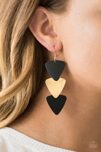 Load image into Gallery viewer, Terra Trek - Black Earrings