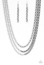 Load image into Gallery viewer, Metro Madness - Black Necklace