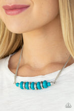 Load image into Gallery viewer, On Mountain Time - Blue Necklace