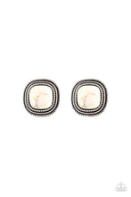 Load image into Gallery viewer, FRONTIER-Runner - White Earrings