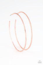 Load image into Gallery viewer, Hooked On Hoops - Copper Hoop Earrings