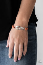 Load image into Gallery viewer, Faster Than FLIGHT - Orange Bracelet