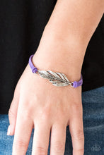 Load image into Gallery viewer, Faster Than FLIGHT - Purple Bracelet