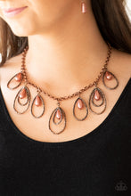 Load image into Gallery viewer, Rustic Ritz - Copper Necklace