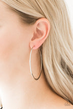 Load image into Gallery viewer, Hoop Hero - Silver Hoop Earrings