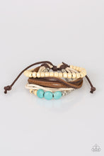 Load image into Gallery viewer, Wonderfully Wanderer - Blue Bracelet