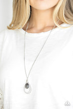 Load image into Gallery viewer, Teardrop Tranquility - Black Necklace